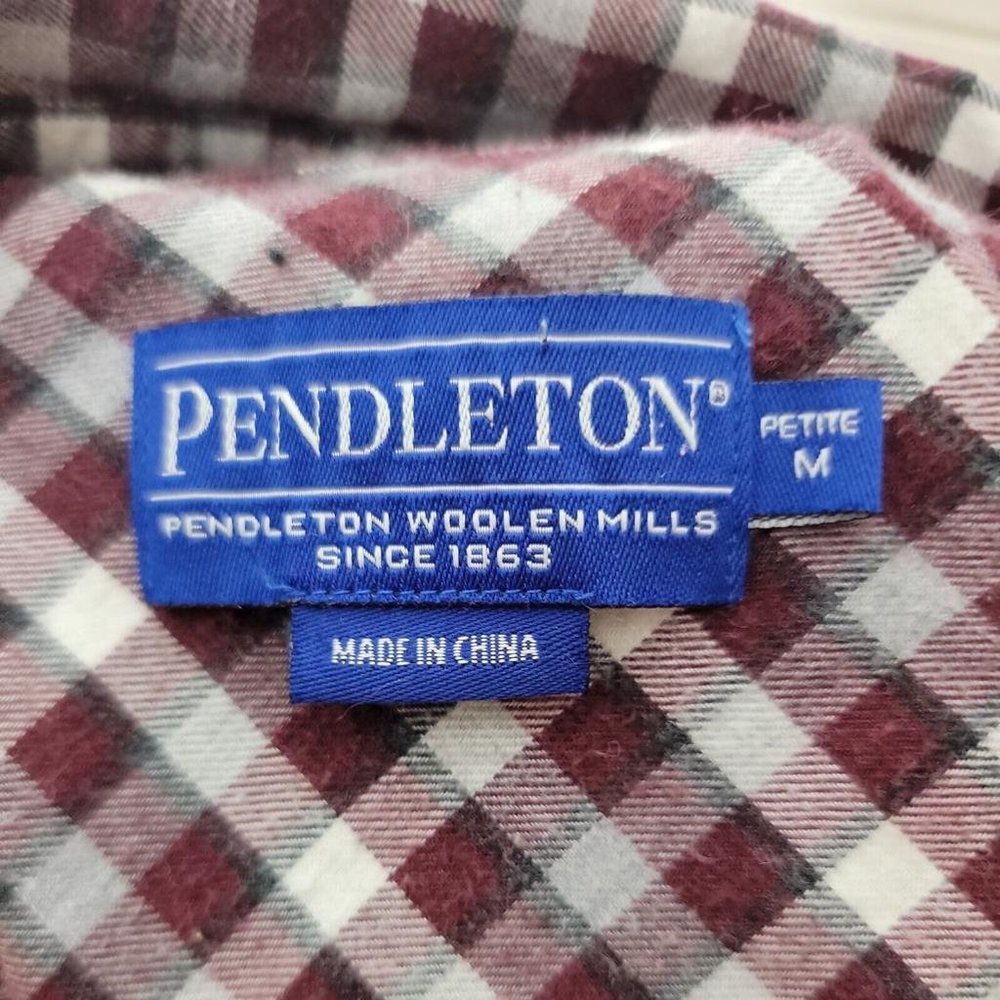 Pendleton Collared Button Up Women's Shirt Size P… - image 6